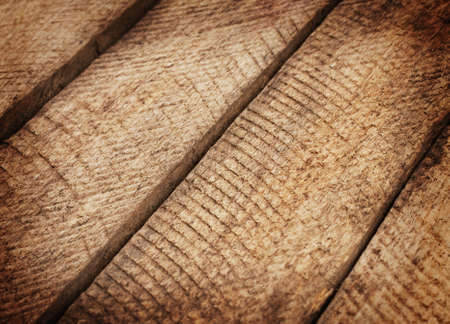 The background of the old wooden planks of pineの写真素材