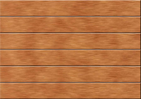Background of the six smooth brown wooden planksの写真素材