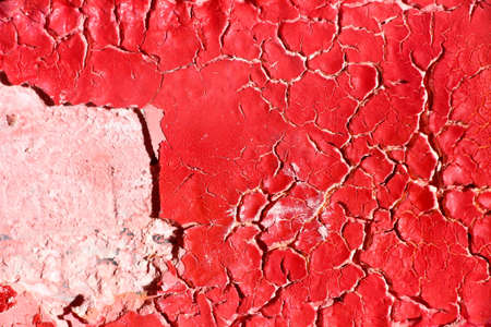 Texture of dried paint on the wall.の写真素材