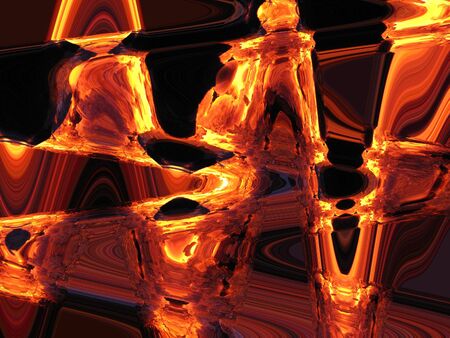The image of a gold and yellow abstract backgroundの写真素材
