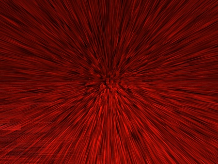 Red explosionの写真素材
