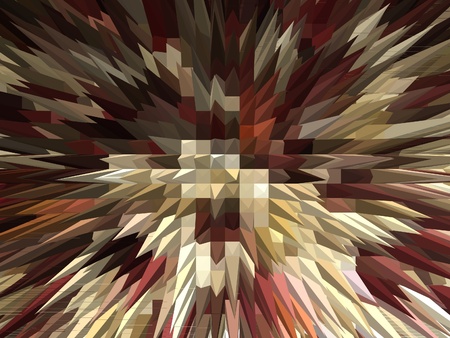 The image of a background from thorns of different colorの写真素材