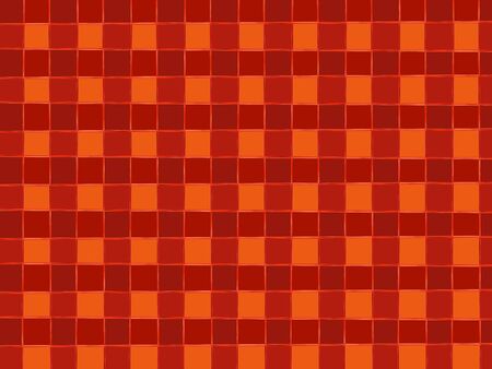 image of red abstract background with squaresの写真素材