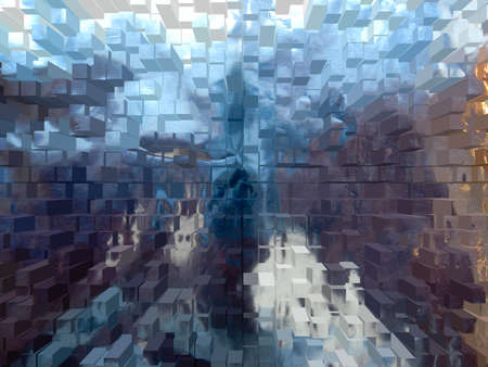 The image of the unusual grey background