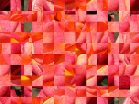 image of the red abstract background with squaresの写真素材