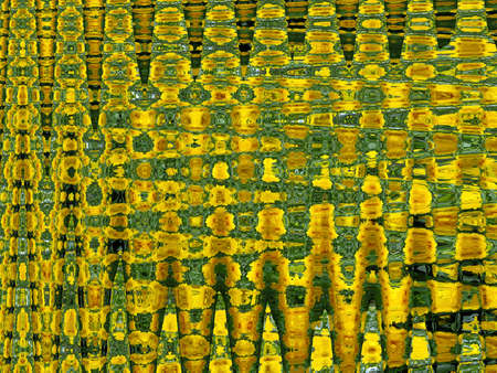 The image of greenand yellow background with beamsの写真素材