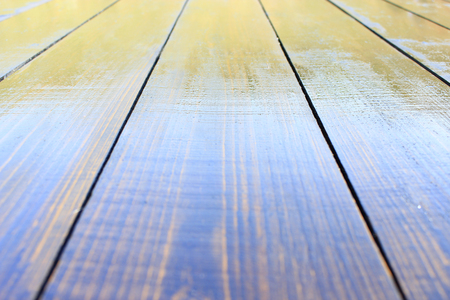 vintage background from dark wooden boards in rowの写真素材