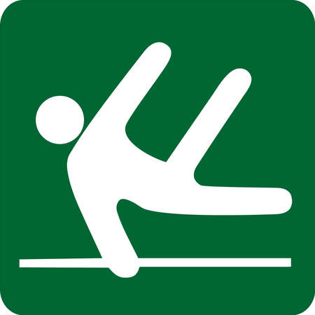 Sports illustration of uneven bars. Pictogram of uneven bars. Image of sport uneven bars. Icon of sport. Sportive icons. Human silhouette in sport. Sign of uneven barsの写真素材