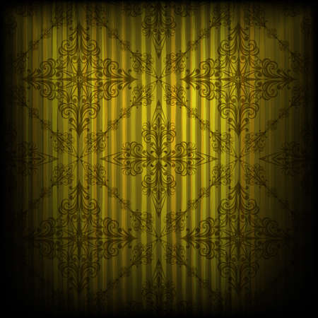 eps 10, vector seamless pattern on grungy backgroundのイラスト素材