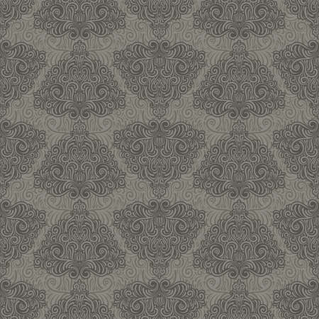 vector seamless retro patternのイラスト素材