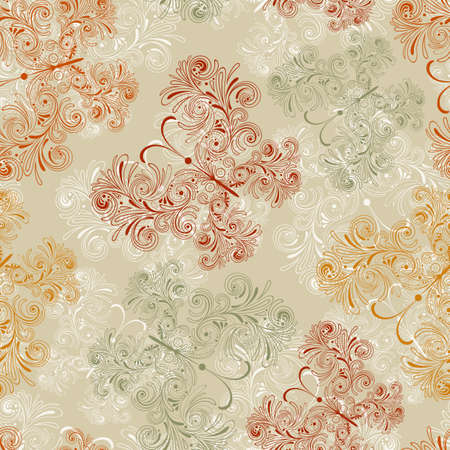 seamless pattern with flying with detailed wings, fully editable のイラスト素材