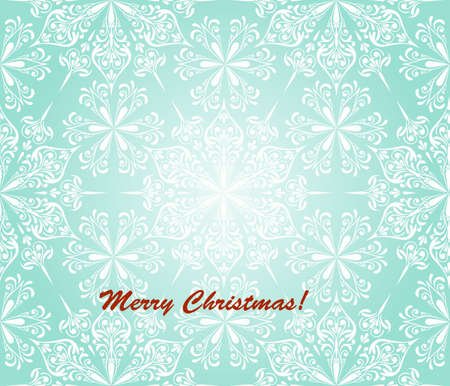 vector  seamless pattern with snowflakesのイラスト素材