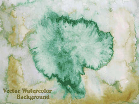 Vector watercolor background, fully editable eps 10 file with transpareency effects in textのイラスト素材