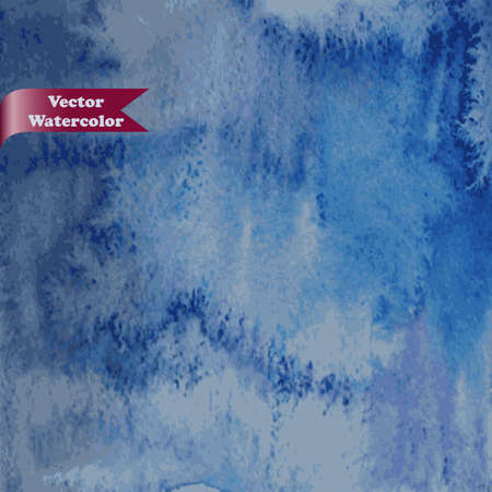 Vector Watercolor Yand Drawn Backgroundのイラスト素材