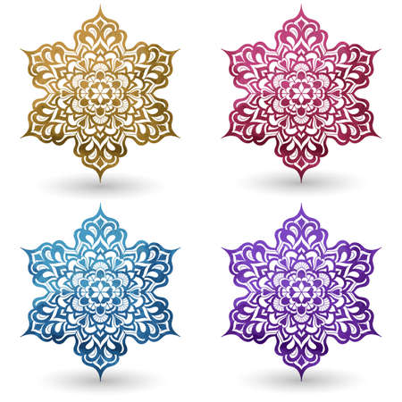 Vector  Watercolor Design Elementsのイラスト素材