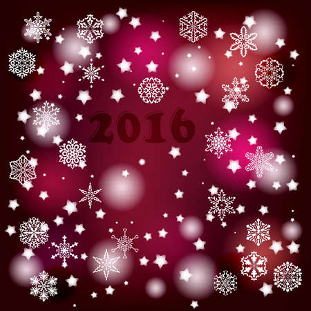 2016 Winter Backgroundのイラスト素材