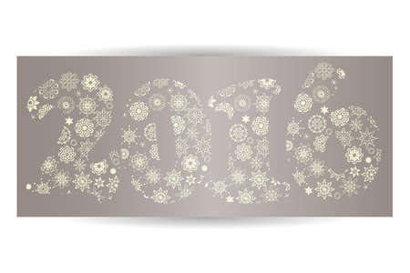 2016 Flayer with snowflakes