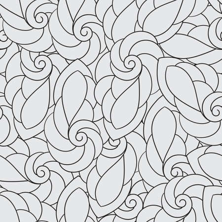 Seamless Pattern with Spiralsのイラスト素材