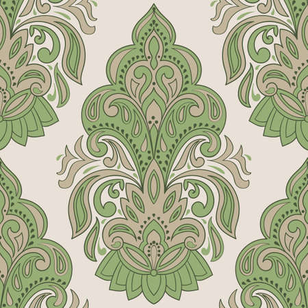Vector Seamless Paisley Patternのイラスト素材