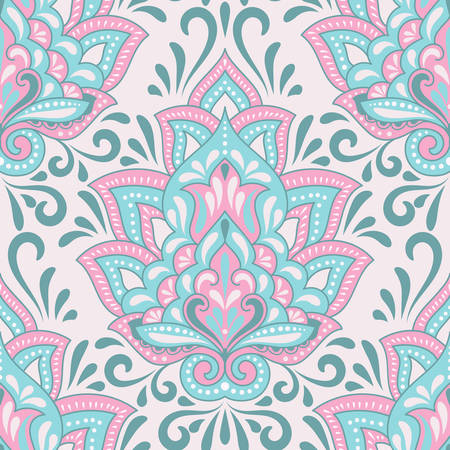 Vector Seamless Paisley Patternのイラスト素材