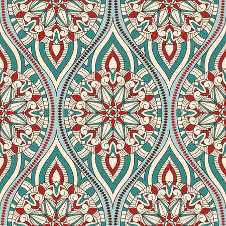 Vector seamless paisley pattern, can be used as texlile or wrapping paper, 