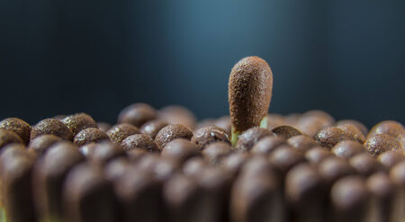 matches close-upの写真素材