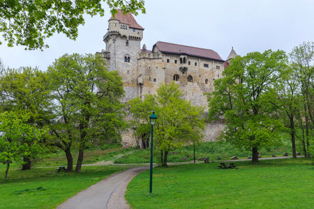 Lichtenstein Castle is located near Maria Enzersdorf south of Vienna.Austriaのeditorial素材