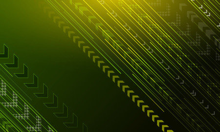 The technological background is from the lines and arrows.Vectorのイラスト素材