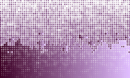 Abstract background is composed of dots.Vectorのイラスト素材