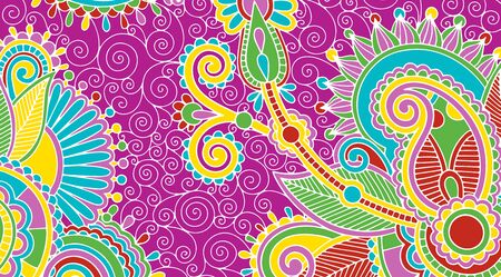 Backgrounds consisting of abstract patterns.Vectorのイラスト素材