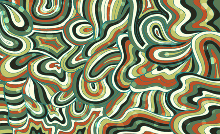 Abstract background is imitating the abstract waves.Vectorのイラスト素材