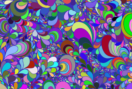 Abstract background from multi-colored figures.Vectorのイラスト素材