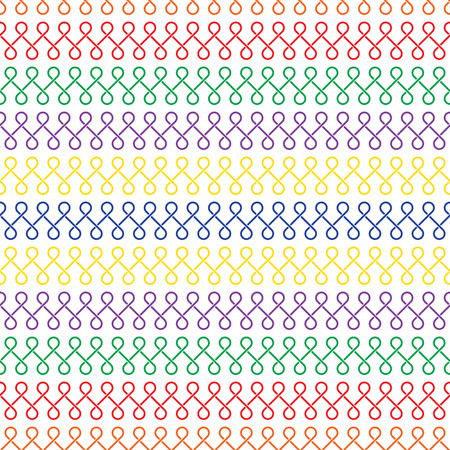 Seamless geometric patternのイラスト素材