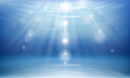 Abstract background simulating the atmosphere under waterのイラスト素材
