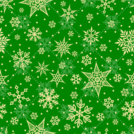 Seamless repeating New Year patternのイラスト素材