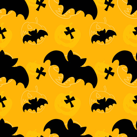 Seamless pattern for Halloweenのイラスト素材