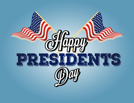 President's day background Vector illustration.