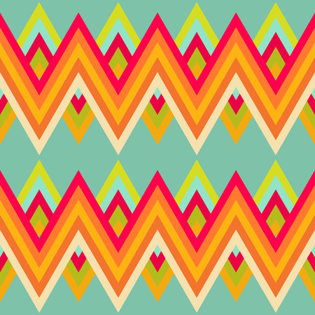Colorful geometric patternのイラスト素材