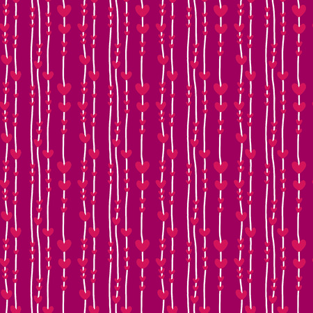 Seamless valentine day patternのイラスト素材