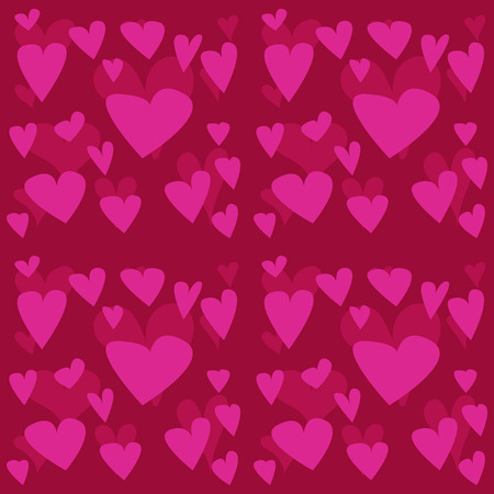 Seamless Valentines day pattern