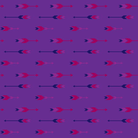 Seamless blue patterns with decorative shapesのイラスト素材