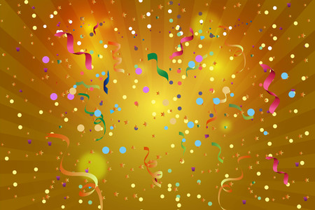 Abstract background of confetti.のイラスト素材
