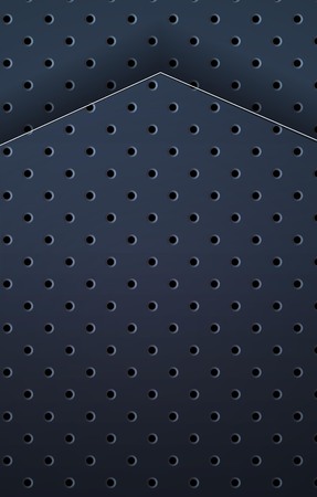 Metal background texture with holesのイラスト素材