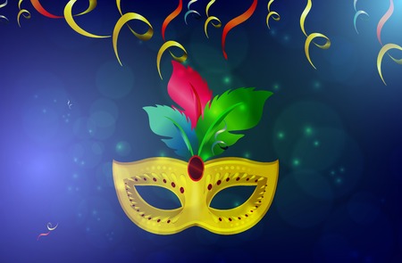 Elegant carnival maskのイラスト素材