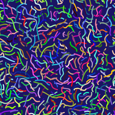 Repeating seamless pattern from curved lines.のイラスト素材