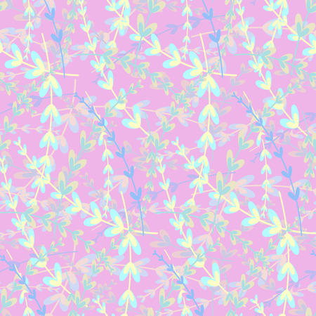 Seamless repeating floral patternのイラスト素材