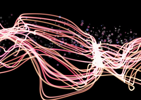 Abstract background illustration of energy wave lines