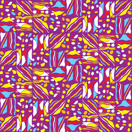 Abstract seamless repeating ethnic backgroundのイラスト素材
