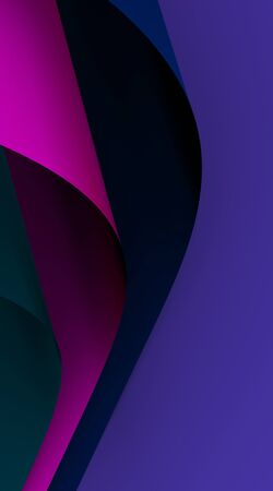 Abstract colored background from folded pages.3d renderingの写真素材