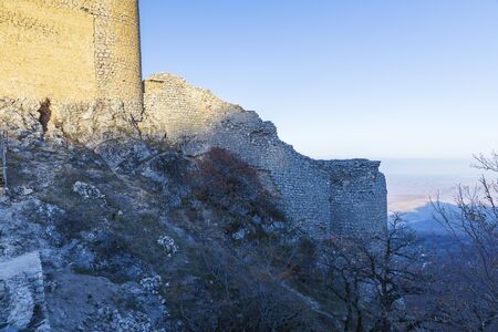 Ancient fortress Chirag Gala at sunset dayの写真素材